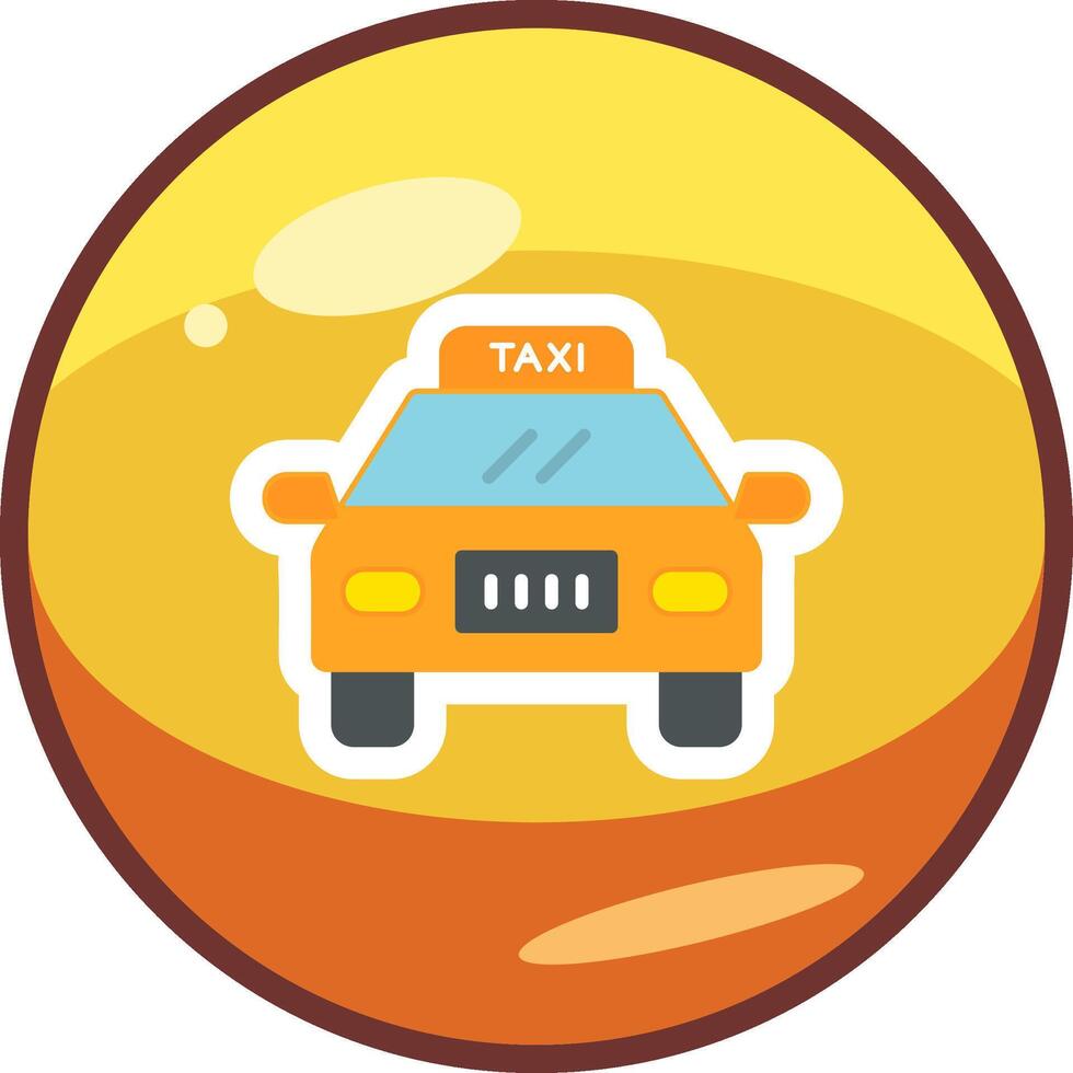 Taxi Vector Icon