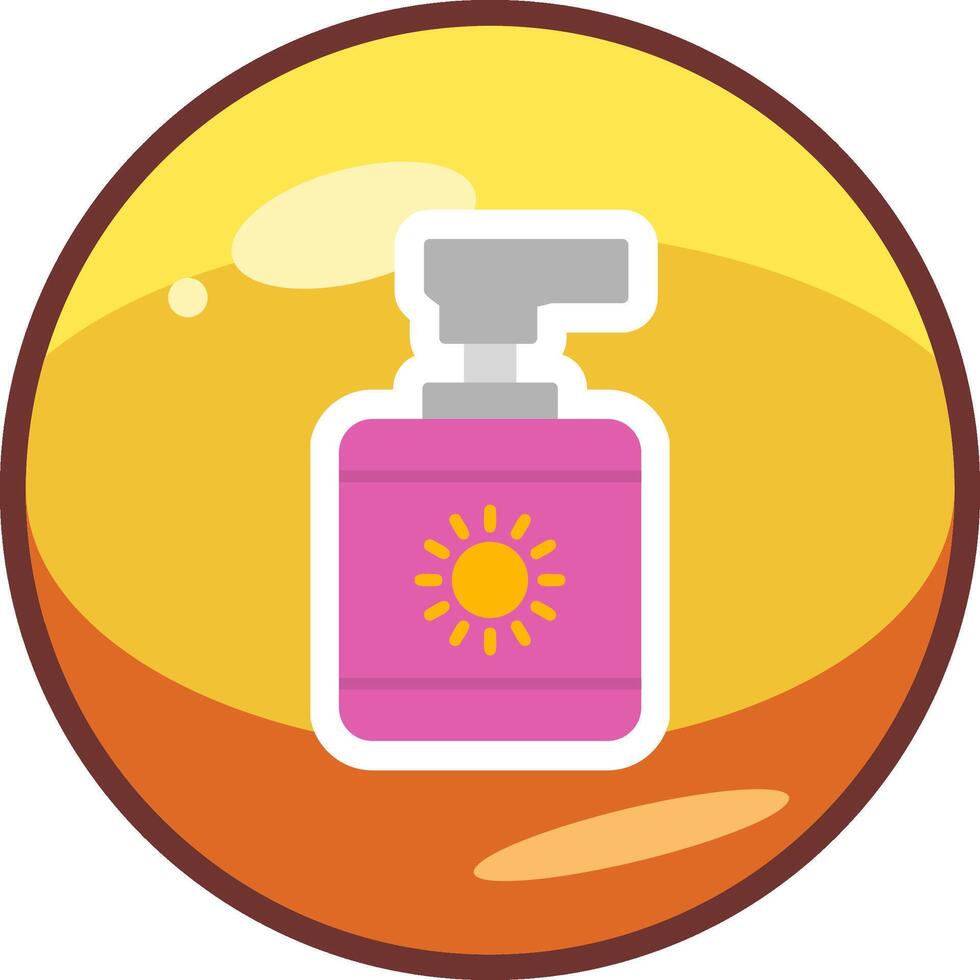 Sunblock Vector Icon