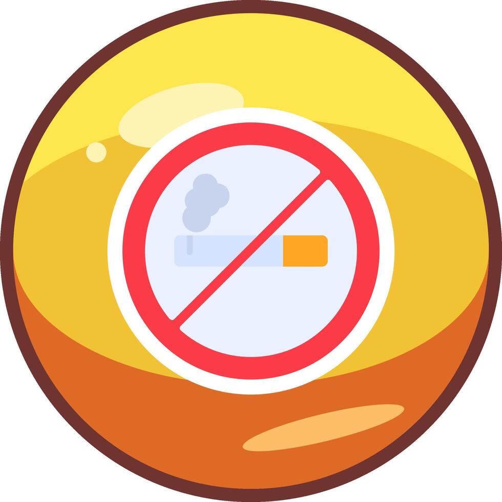 No Smoking Vector Icon