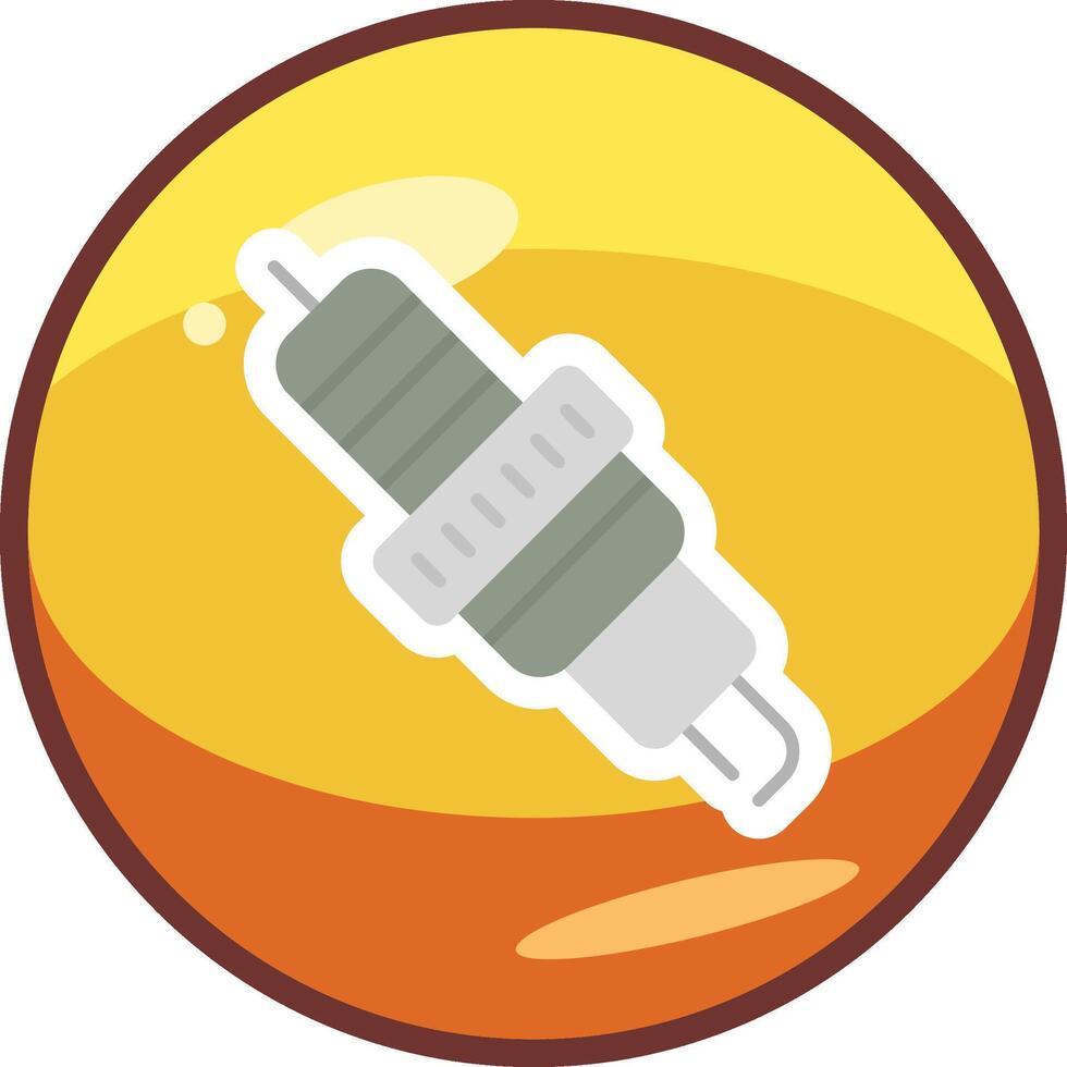 Spark Plug Vector Icon