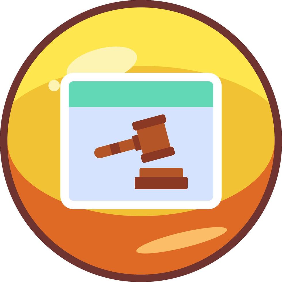 Bid Vector Icon