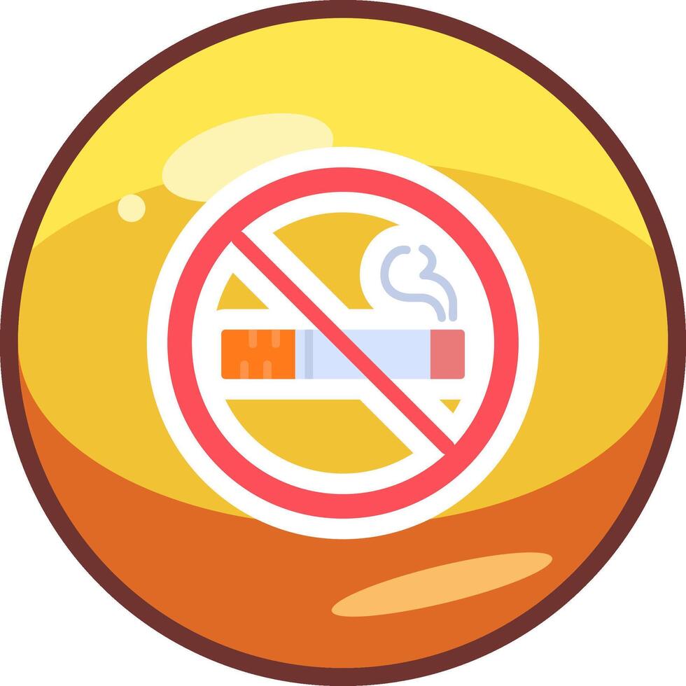 No Smoking Vector Icon