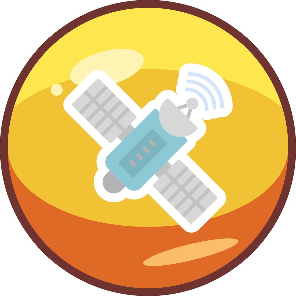 Satellite Vector Icon