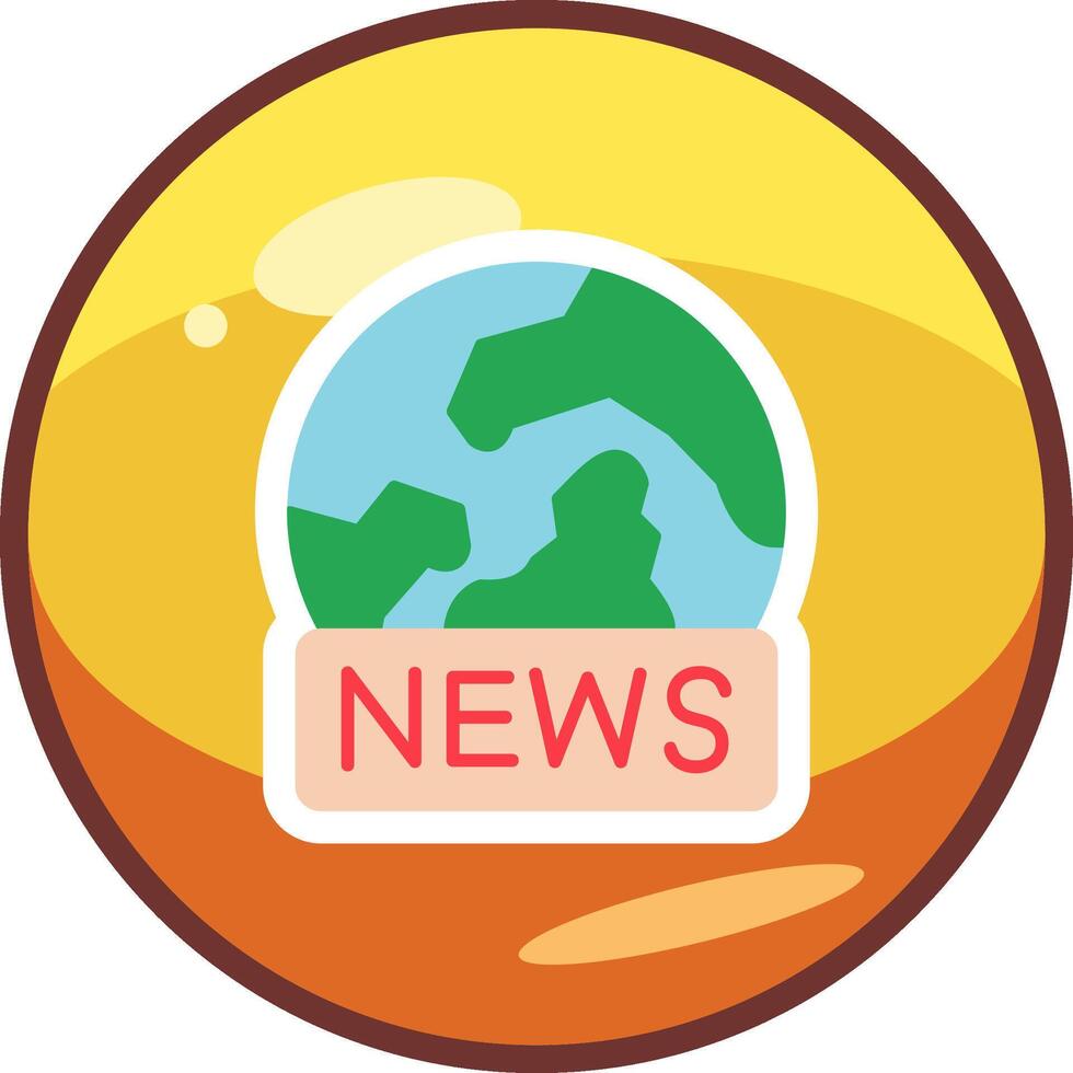 World News Vector Icon