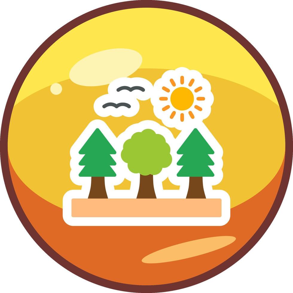Forest Vector Icon