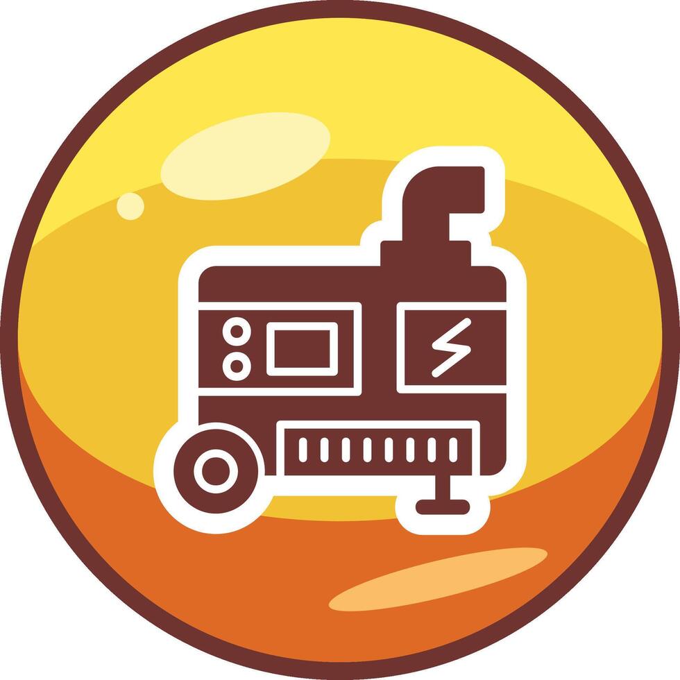 Electric Generator Vector Icon