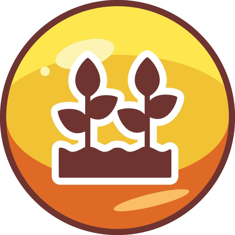 Plant Growing Vector Icon