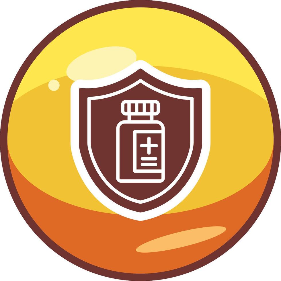 Vaccine Protection Vector Icon