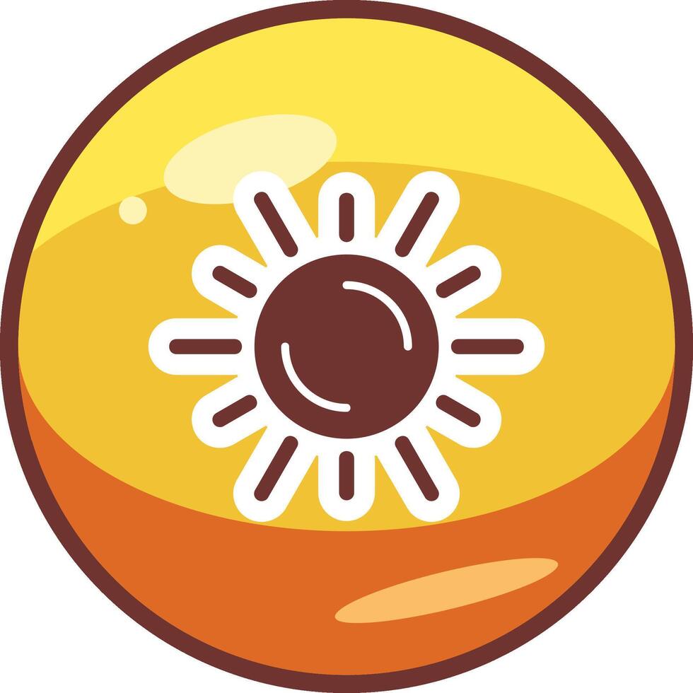 Sun Vector Icon