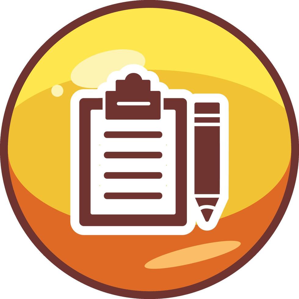 Inventory List Vector Icon
