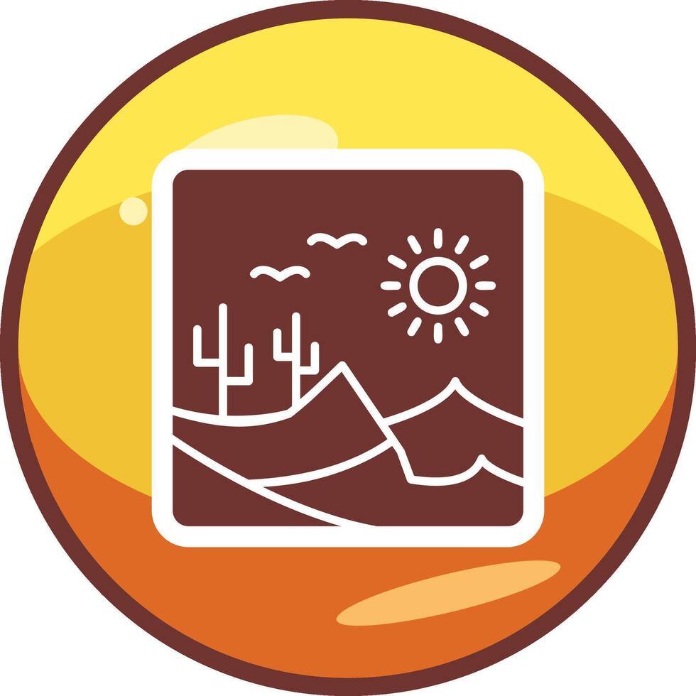 Desert Vector Icon