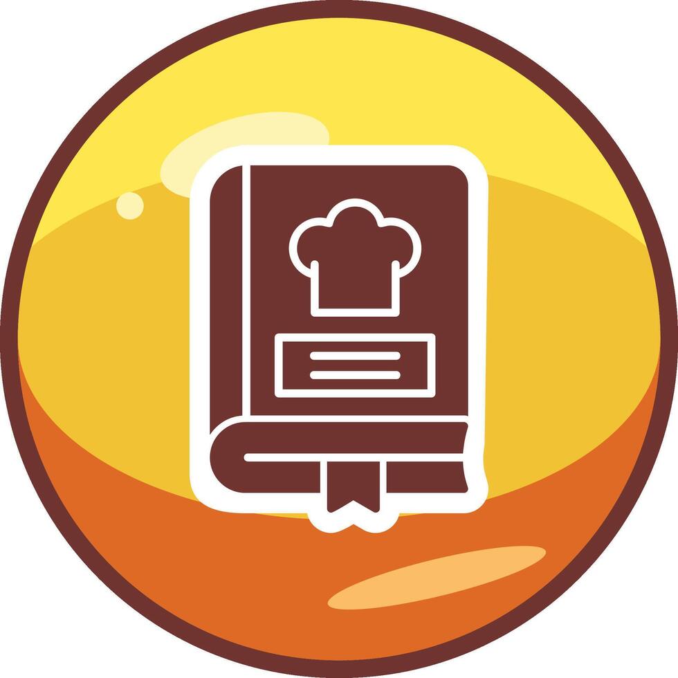 Recipe Book Vector Icon