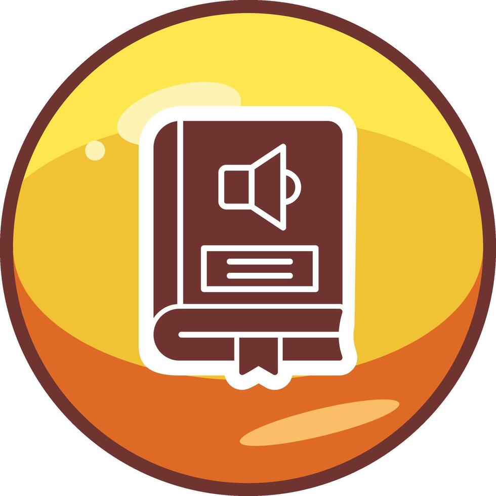 Audio Book Vector Icon