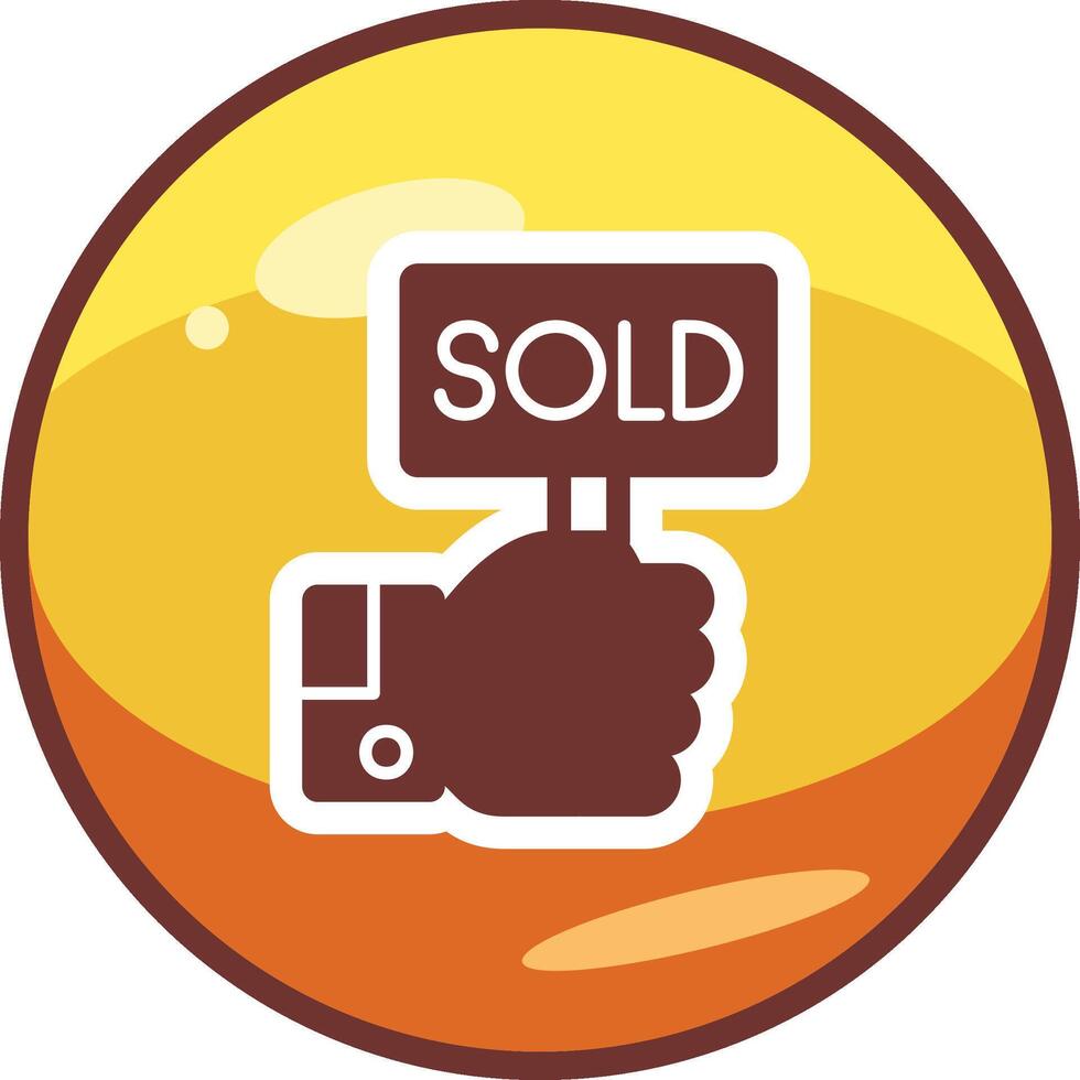 Sold Vector Icon