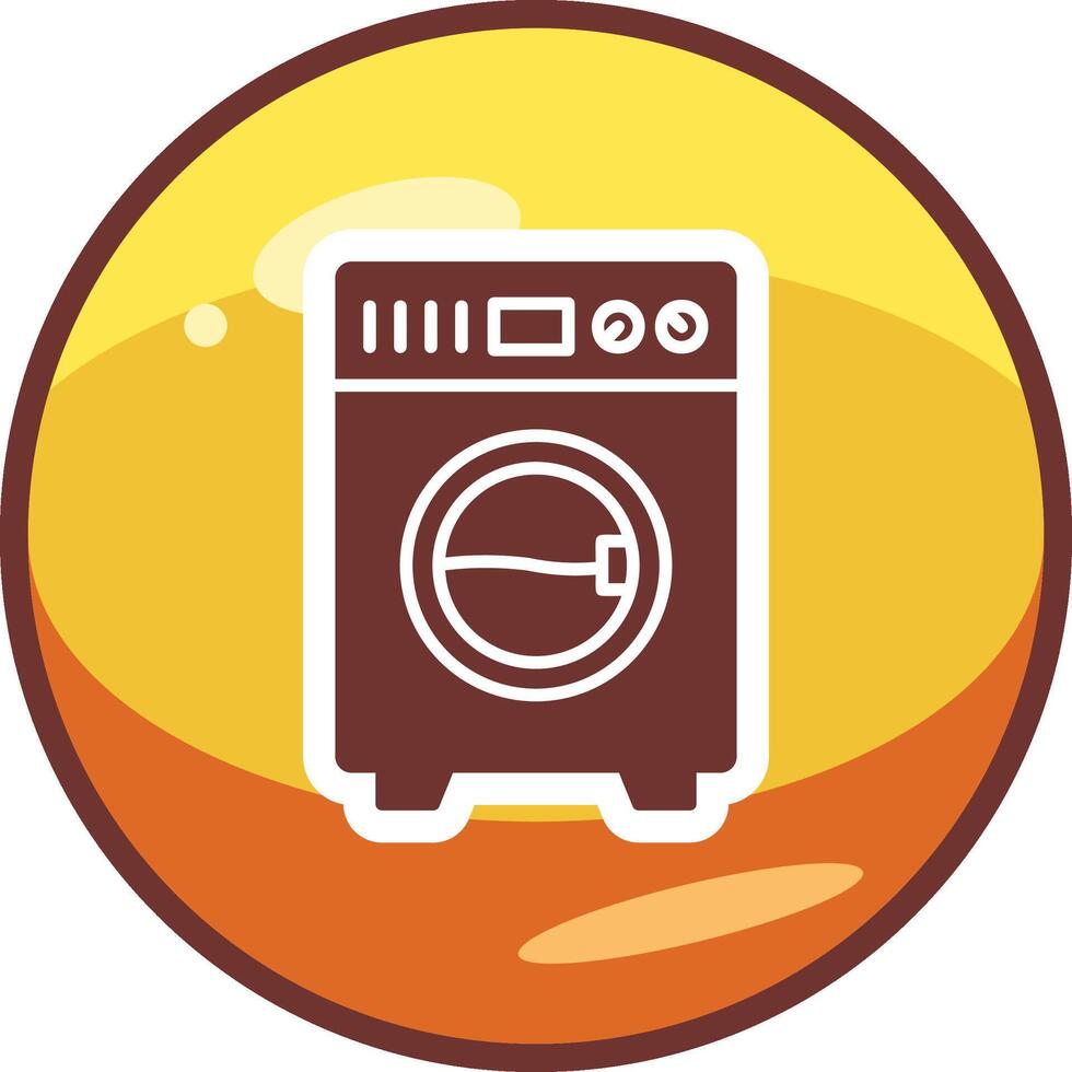 Washing Machine Vector Icon