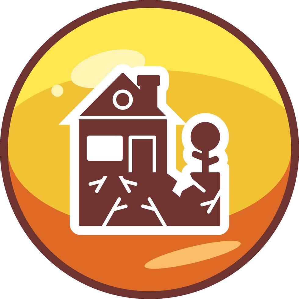 Earthquake Vector Icon