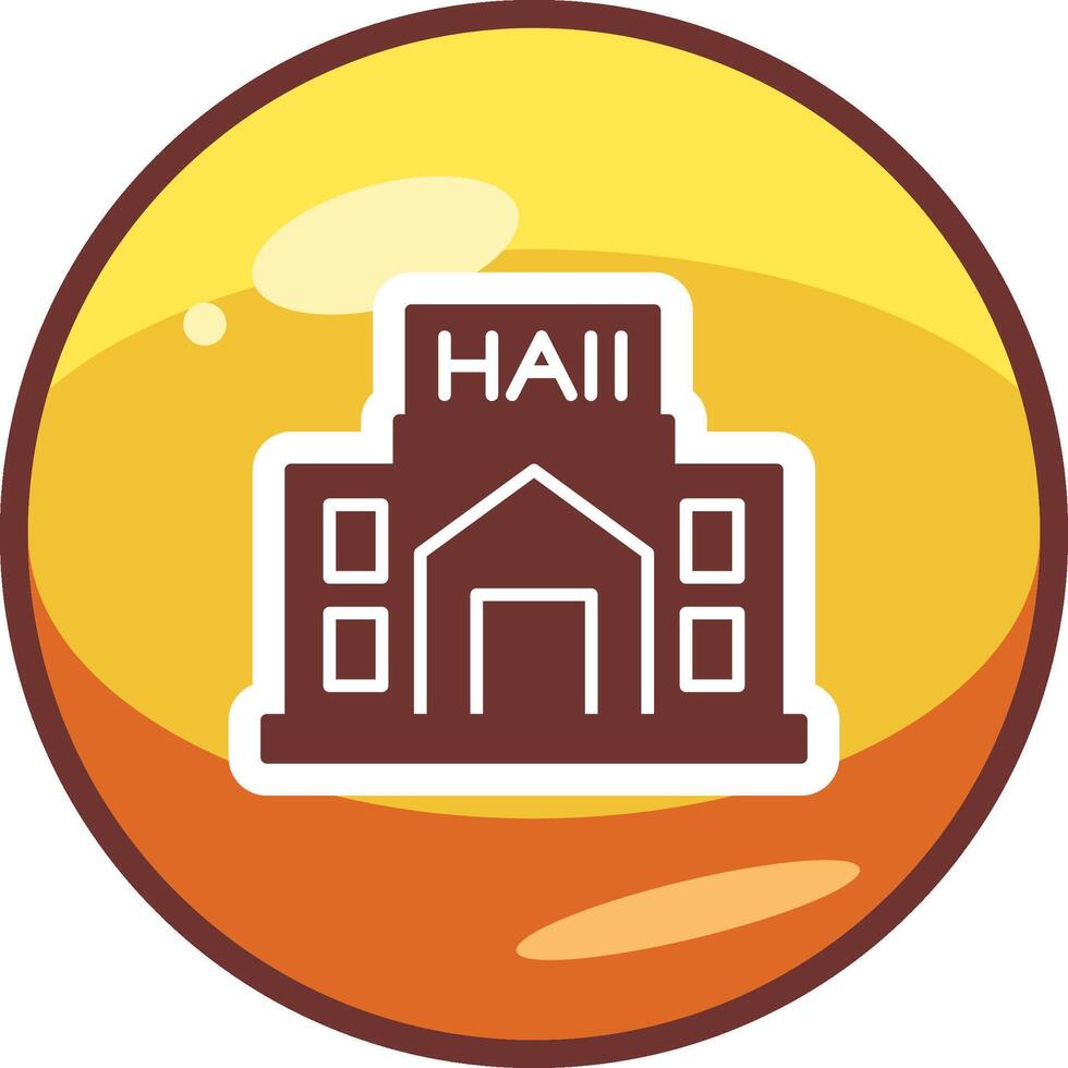 City Hall Vector Icon