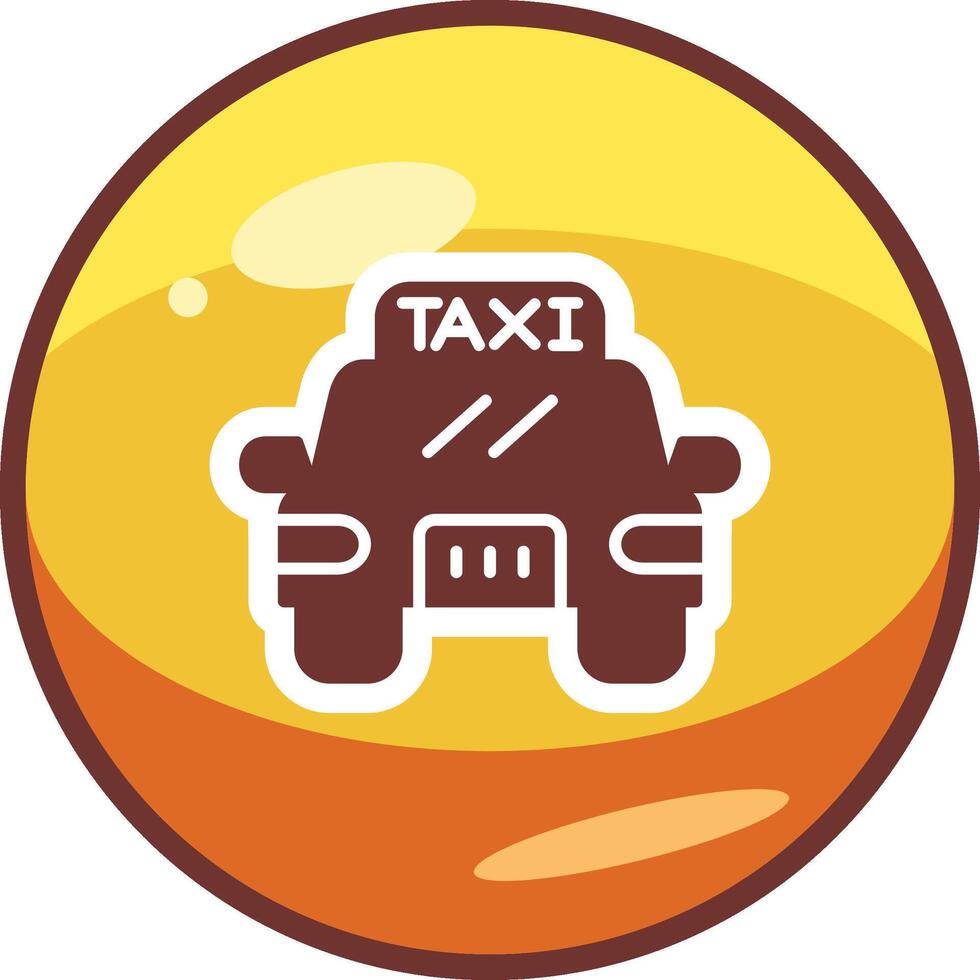Taxi Vector Icon