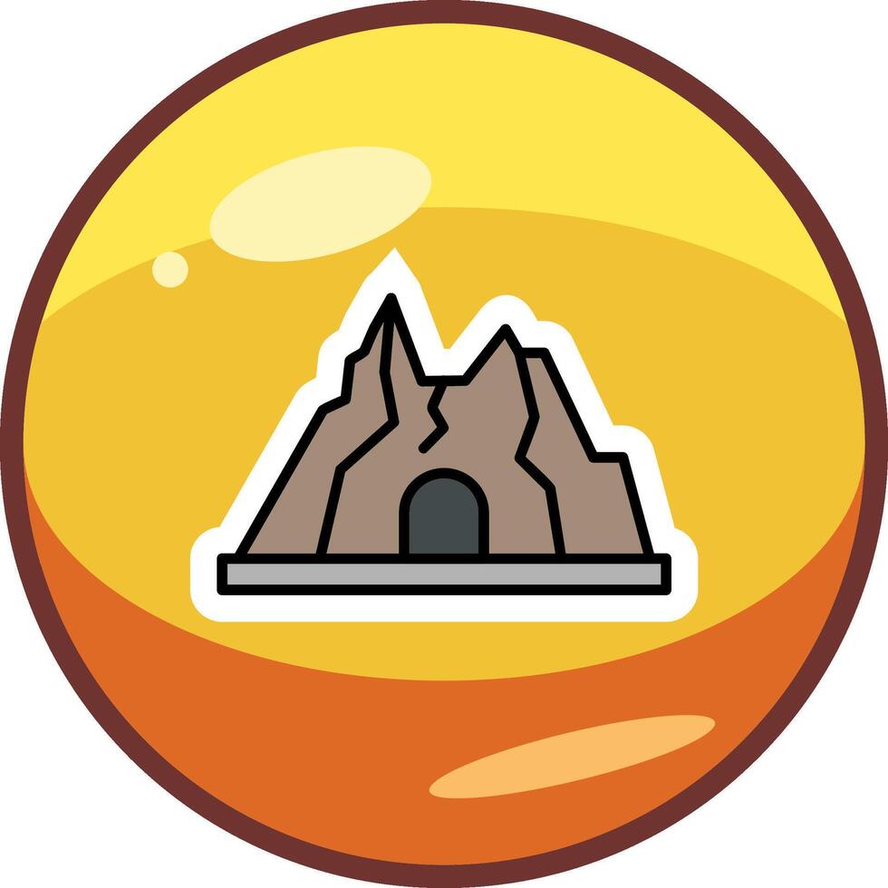 Cave Vector Icon