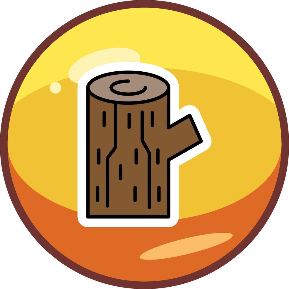 Wood Vector Icon