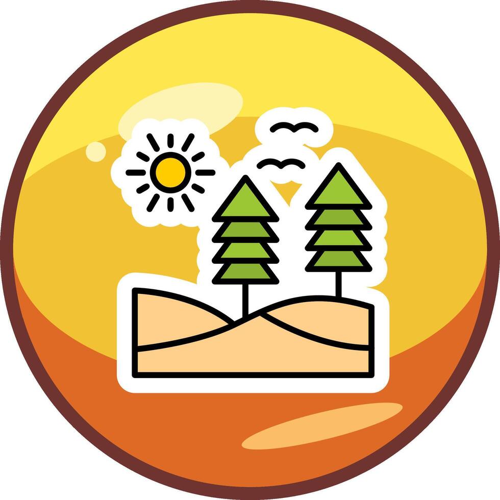Forest Vector Icon