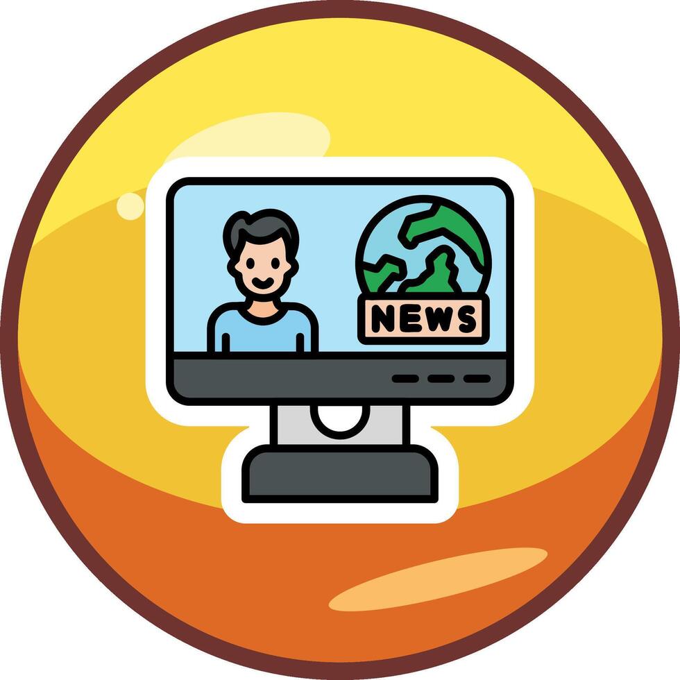 World News Vector Icon