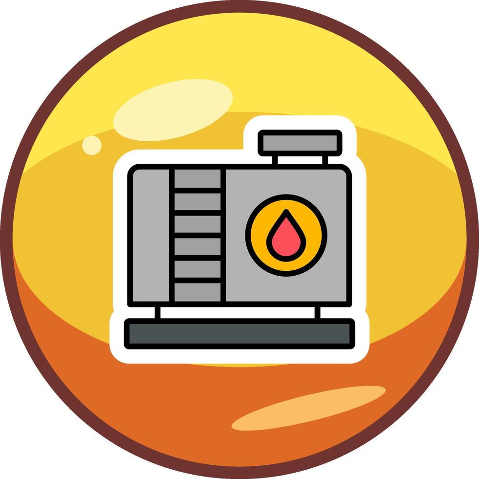 Tank Vector Icon