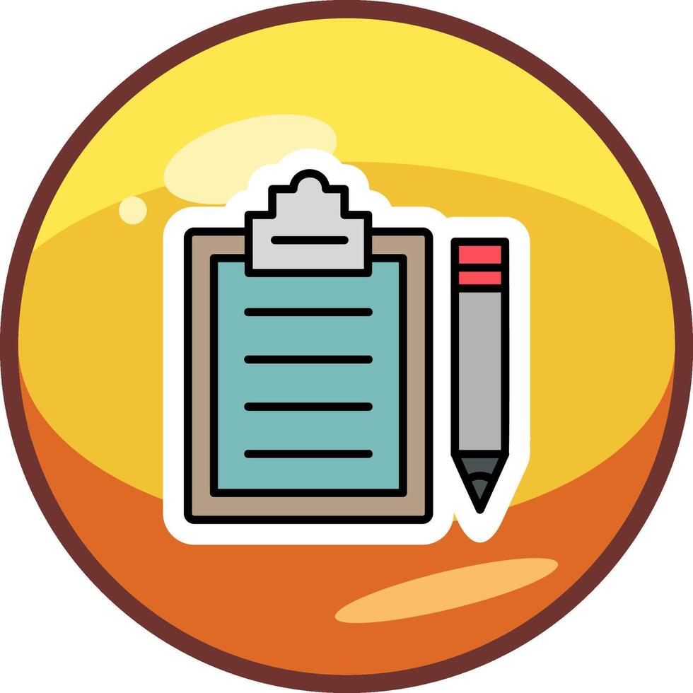 Inventory List Vector Icon