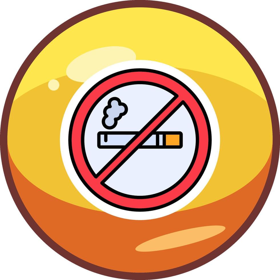 No Smoking Vector Icon