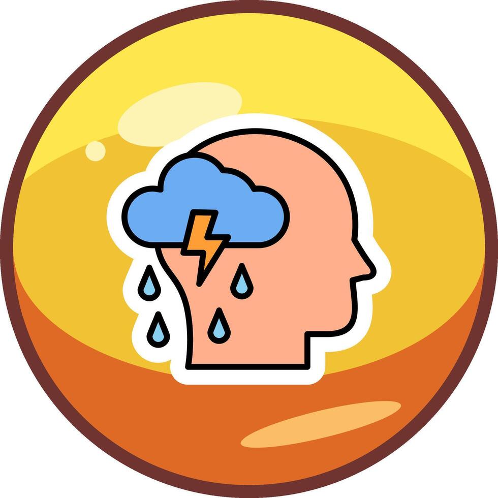 Depression Vector Icon