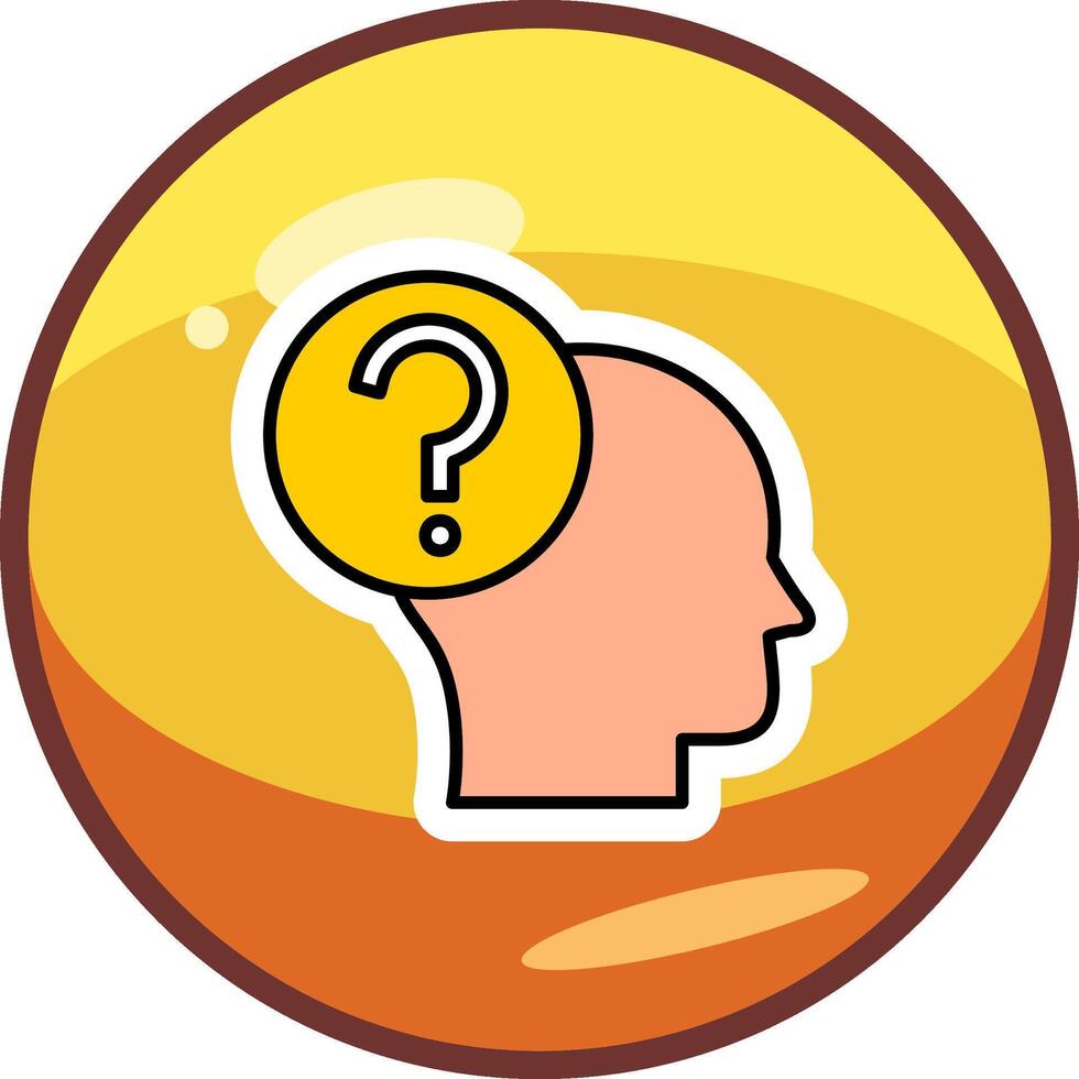 Confusion Vector Icon
