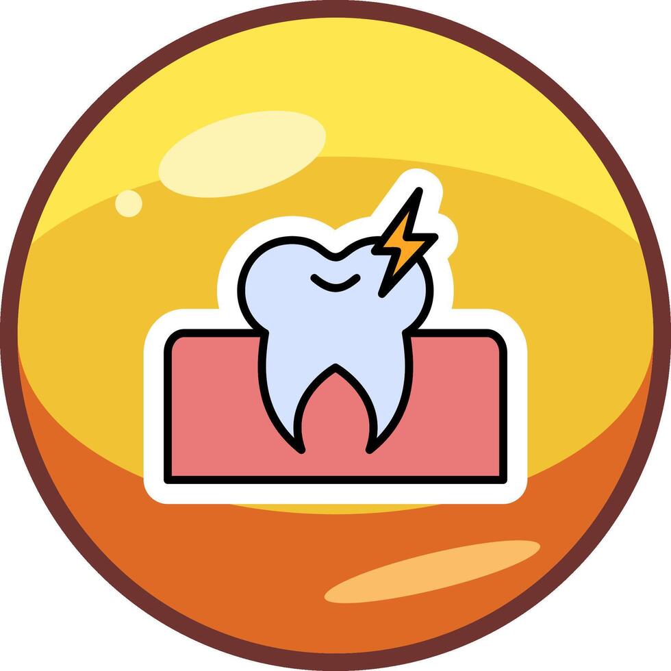 Toothache Vector Icon