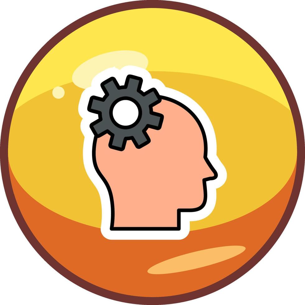 Thinking Vector Icon