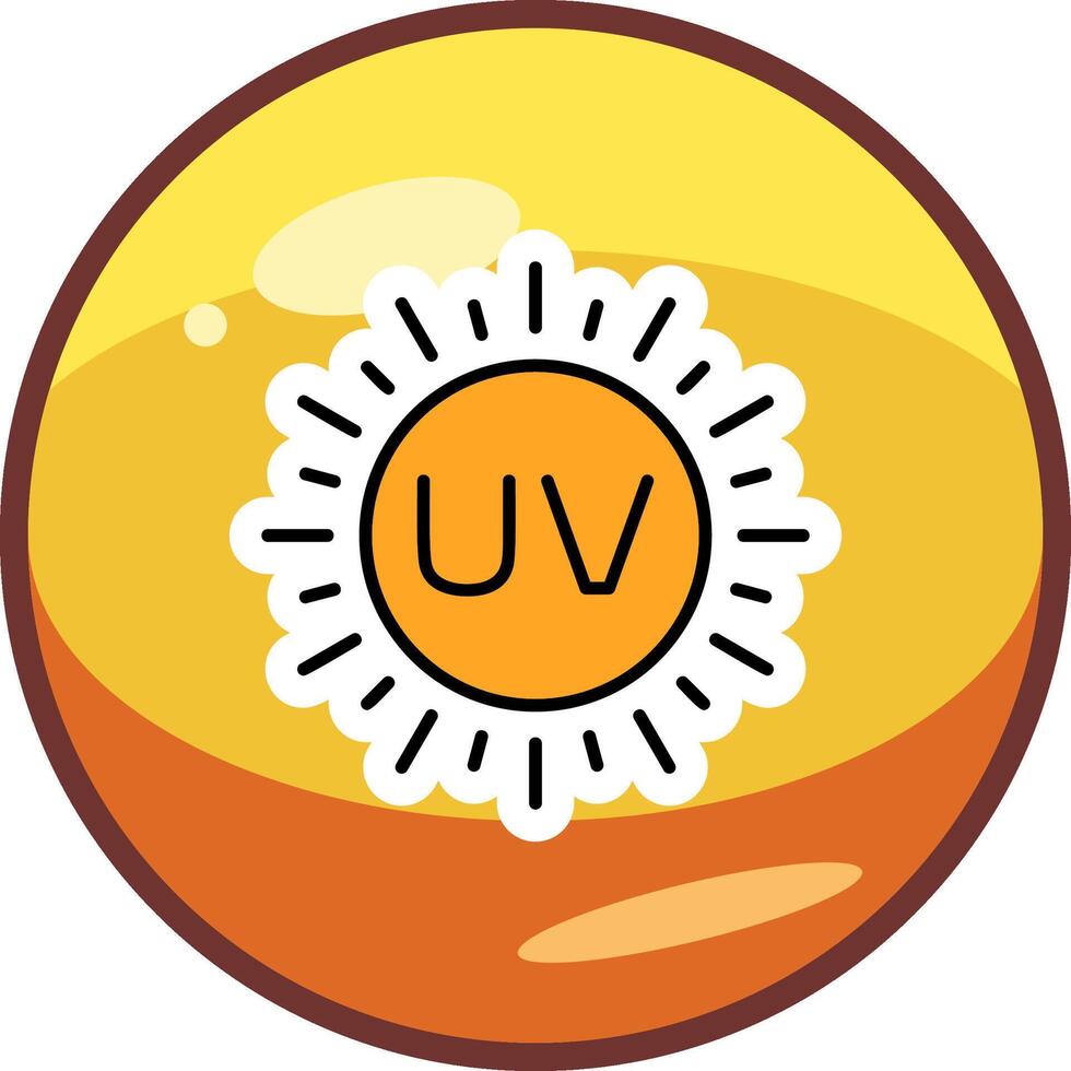 Ultravoilet Vector Icon