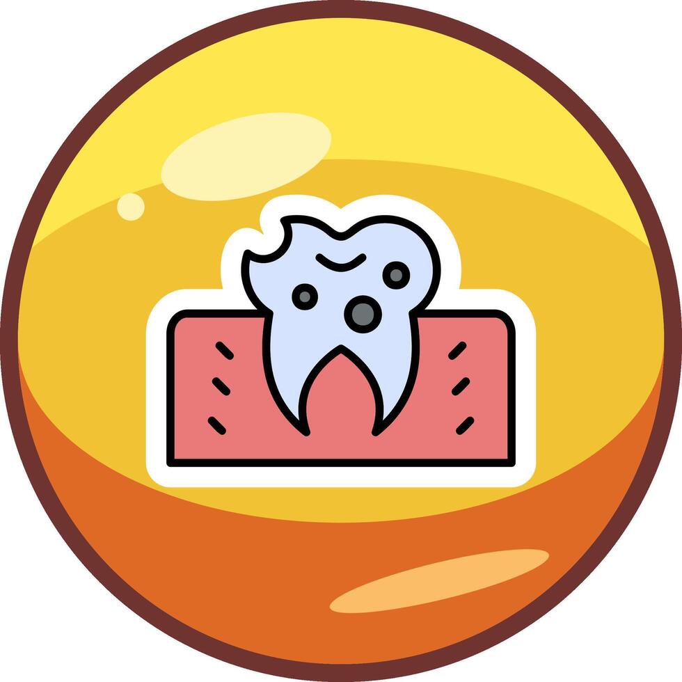 Cavity Vector Icon