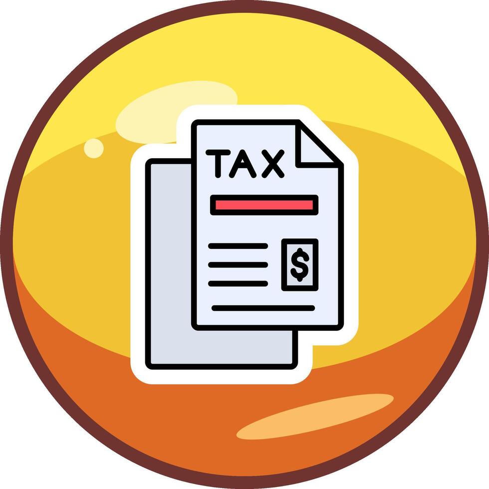 Tax Vector Icon