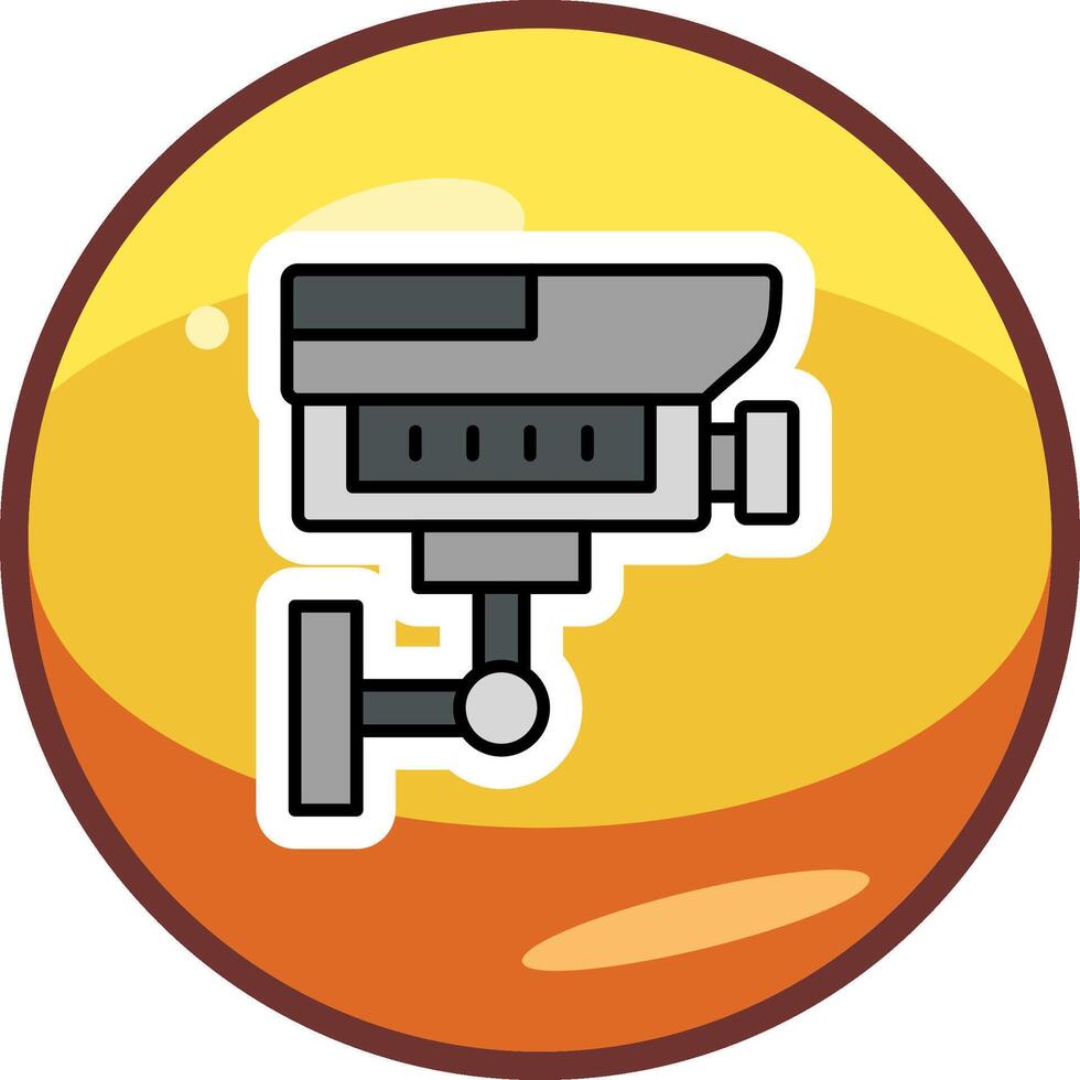 Cctv Camera Vector Icon