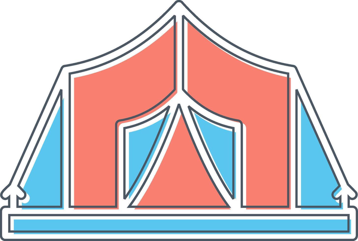 Tent Vector Icon