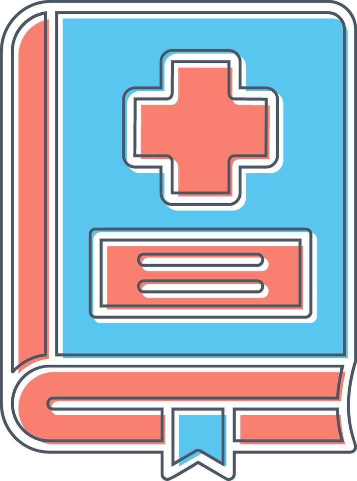 Medical Book Vector Icon