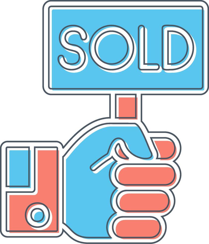 Sold Vector Icon