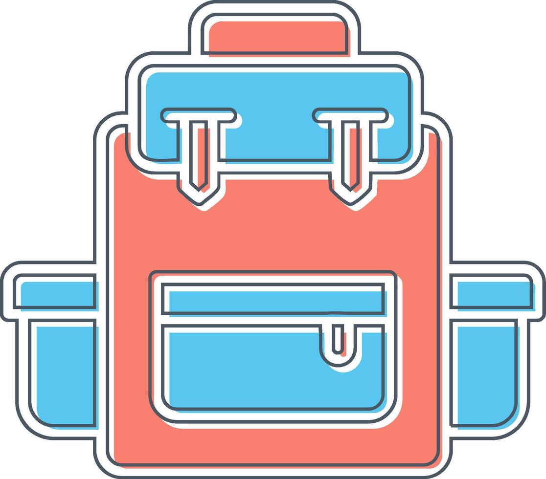 Backpack Vector Icon