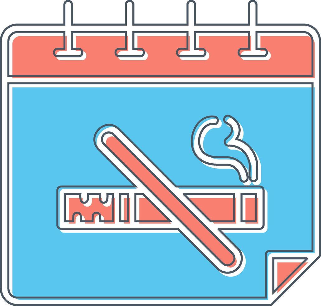 No Tobacco Day Vector Icon