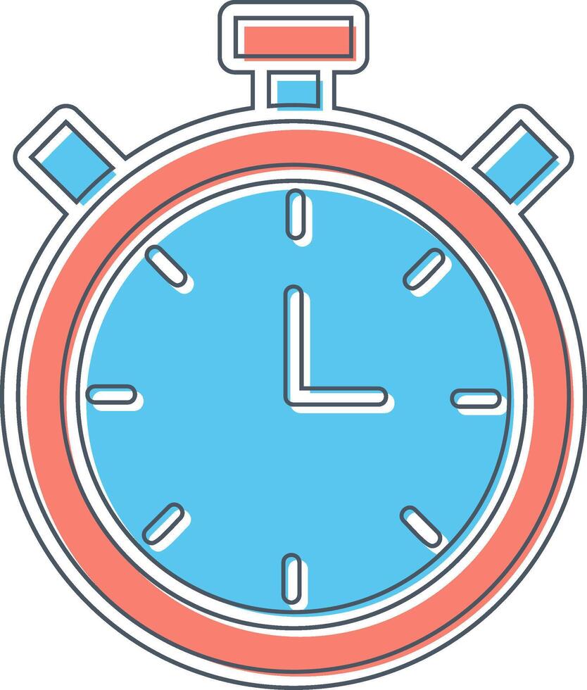 Stopwatch Vector Icon