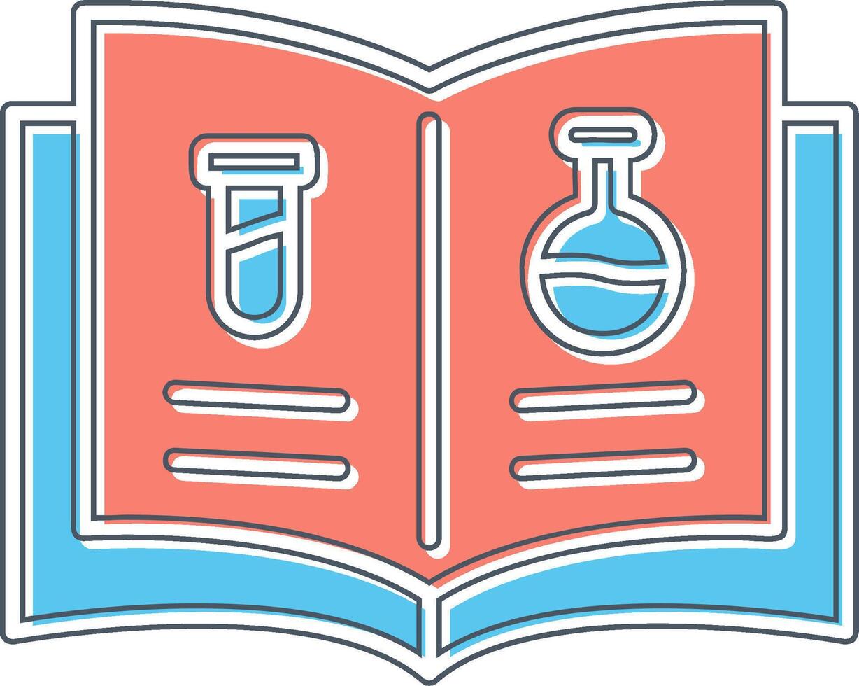 Science Book Vector Icon