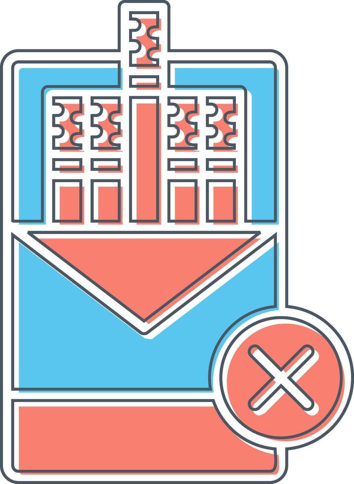 No Smoking Vector Icon