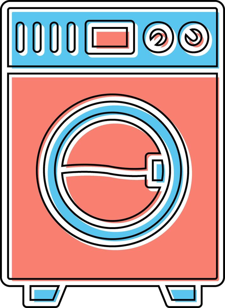 Washing Machine Vector Icon