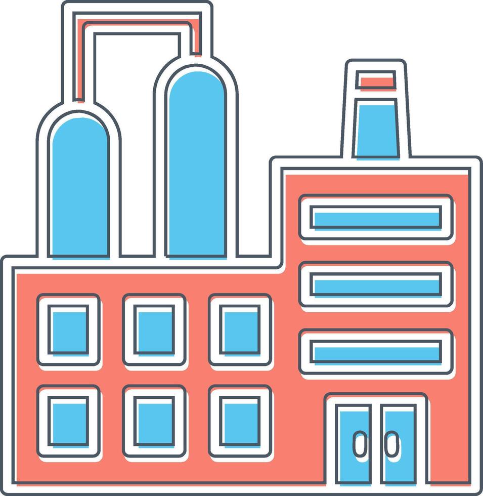Factory Vector Icon