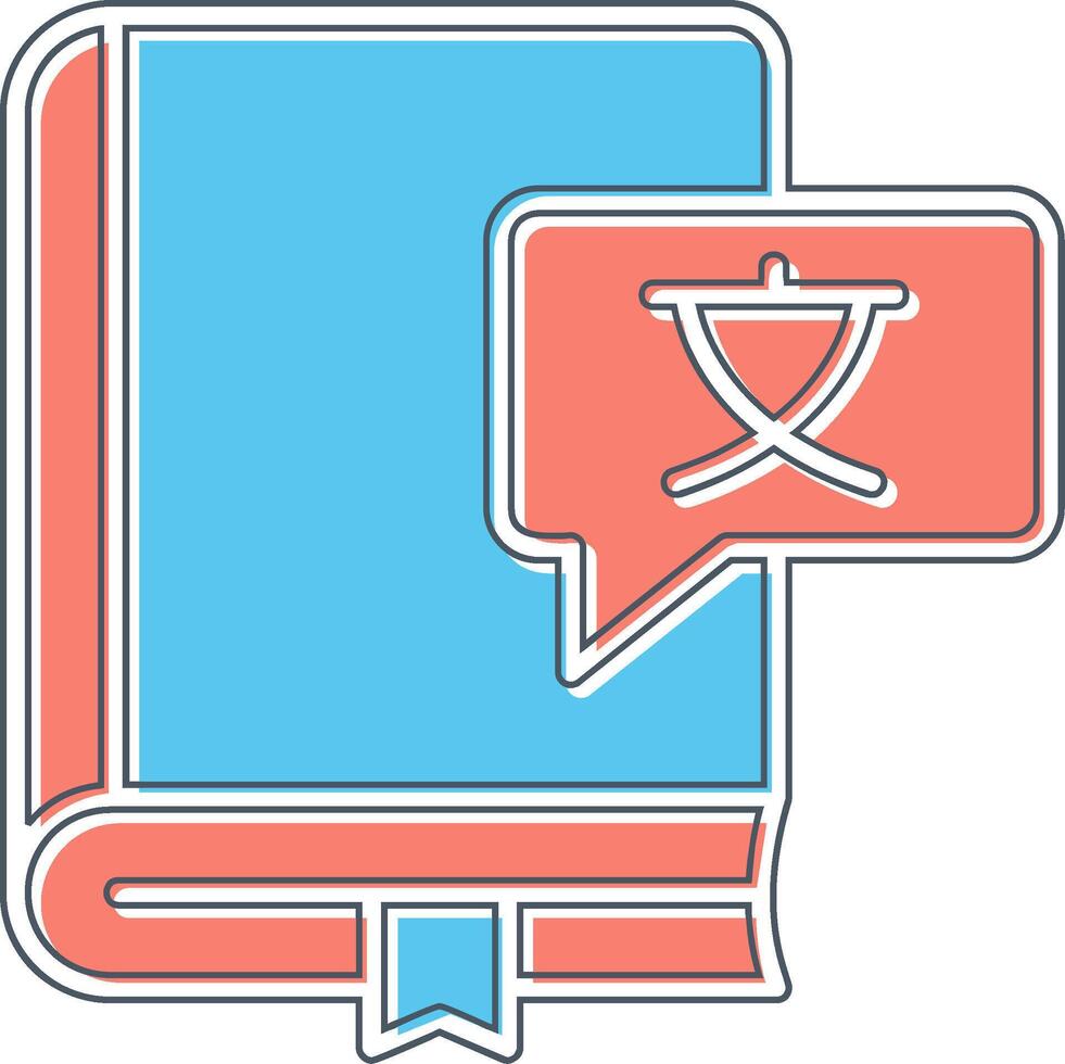 Foreign Language Vector Icon