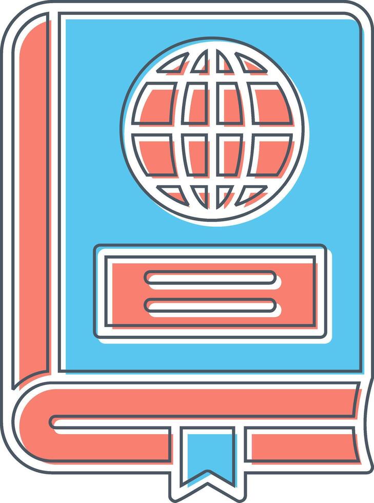 Geography Book Vector Icon