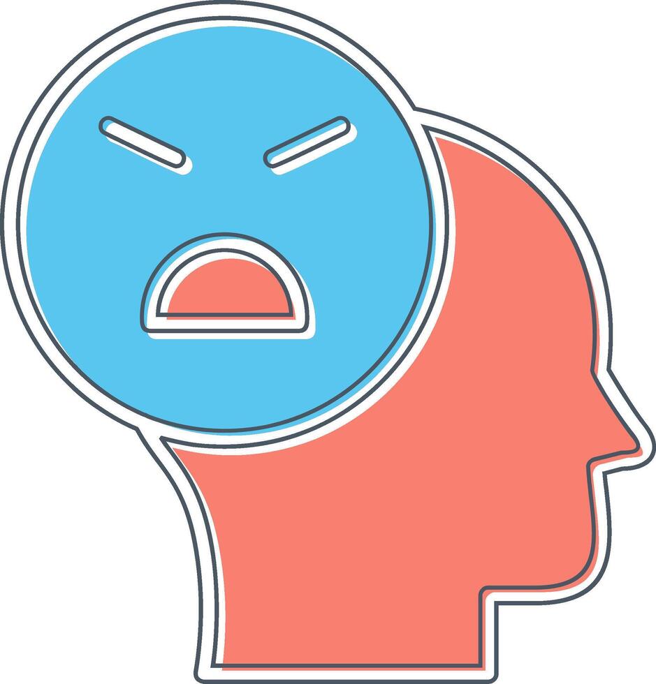 Angry Vector Icon